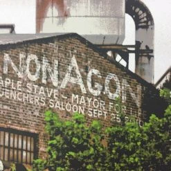 Nonagon - 2010 Dan MacAdam Of Crosshair Poster Chicago, IL Quenchers Saloon