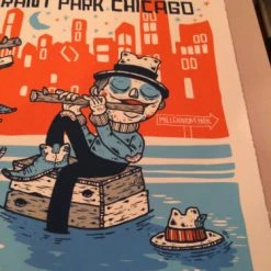 Michael Sieben Lollapalooza - 2013 Artist Poster Print SIGNED & NUMBERED Perry Farrell Sieben Gig Posters