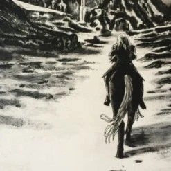 Game Of Thrones Gift For The Night's King - Tim Doyle Poster Print Black & White