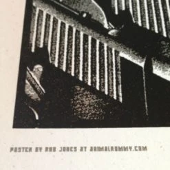 The Dead Weather 07/28/2009 Rob Jones Poster Print Chicago Vic Night 1 S/N Chicago, IL