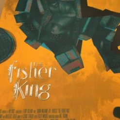 The Fisher King - 2014 Sterling Hundley Poster Print Mondo-Con 1st Edition #d