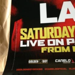 Sold Out Posters Canelo Vs. Lara Poster Print Boxing PPV MGM Grand Las Vegas 7/12/2014