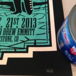 Keller Williams String Cheese Incident Leftover Salmon Poster Print Darin Shock Gig Posters