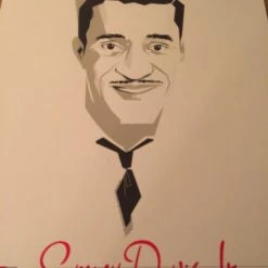 Sammy Davis Jr. - Delicious Design Poster Print Chicago, IL Warner Bros. Signed