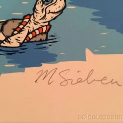 Michael Sieben Lollapalooza - 2013 Artist Poster Print SIGNED & NUMBERED Perry Farrell Sieben Gig Posters