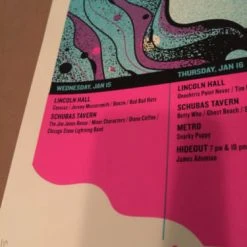 Art Prints Tomorrow Never Knows - 2014 Delicious Design Poster Print Chicago, IL