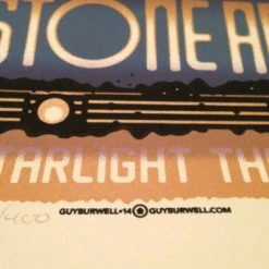Queens Of The Stone Age - 2014 Guy Burwell Poster Print Primus Kansas City MO