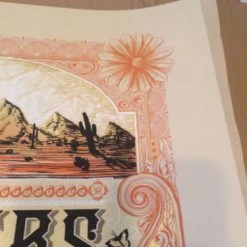 The Avett Brothers - 2014 Zeb Love Poster Print Shrine Auditorium Los Angeles Gig Posters