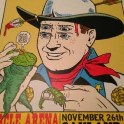 Gig Posters Pearl Jam - 2013 Frank Kozik Poster Print Oakland, CA Oracle Arena