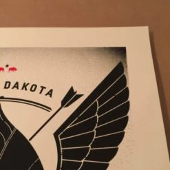 Badlands - Delicious Design Poster Print Chicago, IL North Dakota