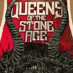 Queens Of The Stone Age - 2014 Rhys Cooper Poster NIN QOTSA Rod Laver Melbou