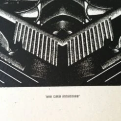 The Dead Weather 07/28/2009 Rob Jones Poster Print Chicago Vic Night 1 S/N Chicago, IL