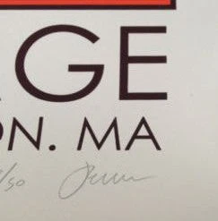 Queens Of The Stone Age - 2013 Jermaine Rogers Poster Print Boston MA Kills