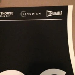 The Dog - 2014 Jay Shaw Poster Iron Jaiden Cinema Movie Hand Numbered MONDO