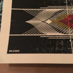 Mates Of State - 6/22/10 Lincoln Hall Delicious Design Poster Print Chicago, IL