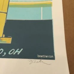 Trey Anastasio Band - 2014 Brian Methe Poster Print Cleveland, OH House Of Blues Gig Posters