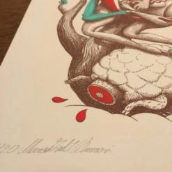 Art Prints Sacrifice For Love - 2014 Zed1 Poster Print UTBNY Hand Signed And Numbered/20