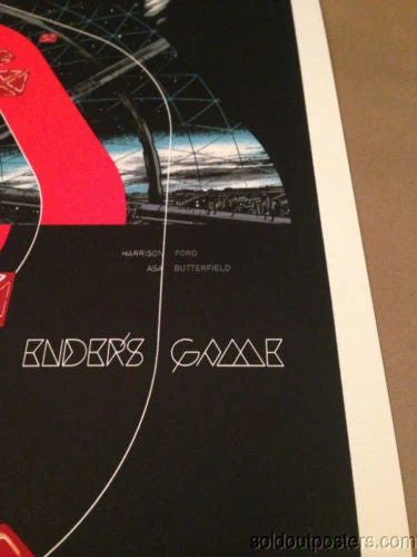 Ender's Game - 2013 Martin Ansin Poster Print Mondo Numbered 1st Edition