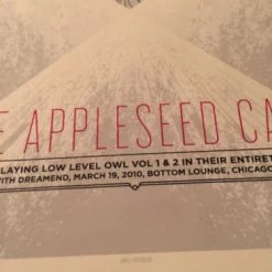 The Appleseed Cast - 3/19/2010 Delicious Design Poster Print Chicago, IL Bottom