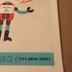 Art Prints Busy Beaver Button Co. - 2012 Delicious Design Poster Print Chicago, IL