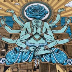 Widespread Panic - 2014 Shock Studios Poster Print Cleveland OH Jacobs Pavillion