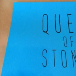 Queens Of The Stone Age - 2014 Boneface Poster Print QOTSA Like Clockwork Hobart