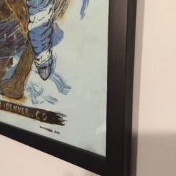 The Black Keys - 2010 Dan Grzeca Poster Framed Denver, CO Fillmore Colorado