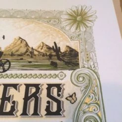 The Avett Brothers - 2014 Zeb Love Poster Print Shrine Auditorium Los Angeles Gig Posters