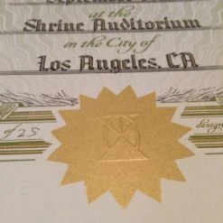 The Avett Brothers - 2014 Zeb Love Poster Print Shrine Auditorium Los Angeles Gig Posters