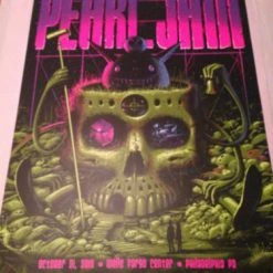 Pearl Jam - 2013 Jeff Soto Poster Print Philadelphia, PA 1st Edition Show