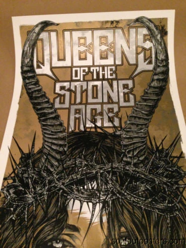 Queens Of The Stone Age - 2014 Rhys Cooper Poster NIN QOTSA Adelaide Center