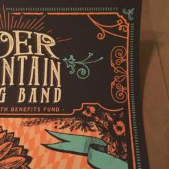 Yonder Mountain String Band - 2014 Status Serigraph Poster Augusta GA Jessye Nor Gig Posters