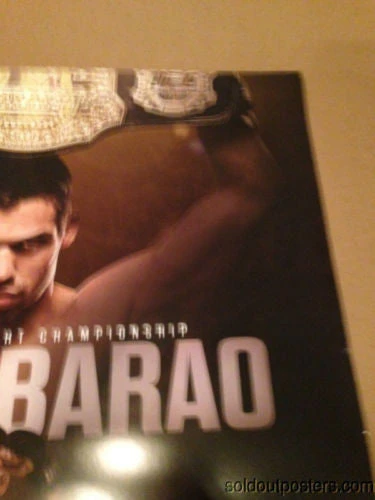 Sold Out Posters UFC 173 - 2014 Poster Renan Barao Vs TJ Dillshaw Lawler Vs. Ellenberger Print MGM