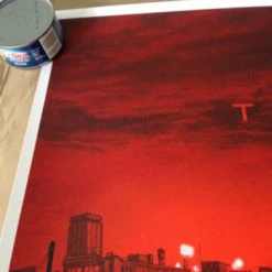 The Town - 2013 Daniel Danger Poster Print Mondo