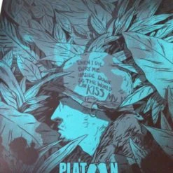 Platoon - 2013 Johnny Dombrowski Poster Print Numbered Ed Of 125 Mondo 1st Ed