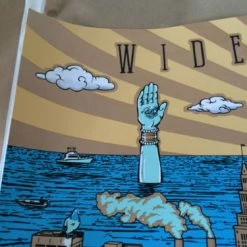 Widespread Panic - 2014 Shock Studios Poster Print Cleveland OH Jacobs Pavillion