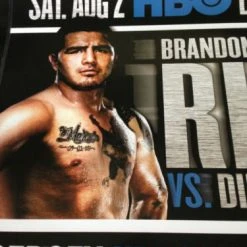 Sold Out Posters Brandon Bam Bam Rios Vs. Diego Chaves HBO Boxing Fight Poster Print Kovalev