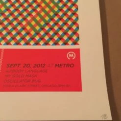 The Hood Internet - 2014 Delicious Design Poster Print Chicago, IL Metro