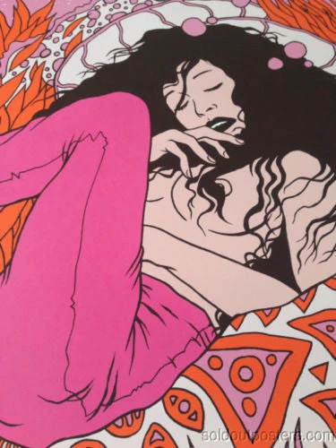 Queens Of The Stone Age - 2013 Jermaine Rogers Poster Print Boston MA Kills