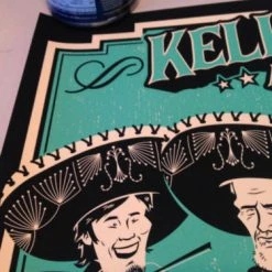 Keller Williams String Cheese Incident Leftover Salmon Poster Print Darin Shock Gig Posters