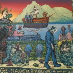 Umphrey’s McGee - 2015 David Welker Poster St. Augustine Amphitheater FL AP Gig Posters