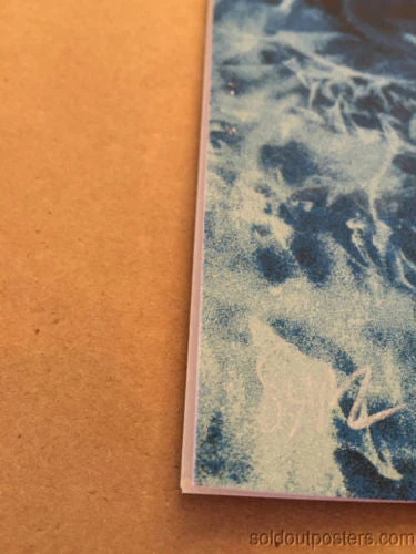 Arctic Monkeys - 2014 Todd Slater Poster Seattle, WA Paramount Theatre Blue Gig Posters