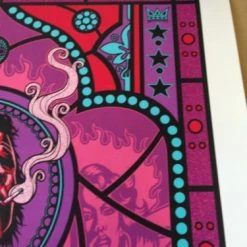 Queens Of The Stone Age The Night Porter - 2013 Justin Hampton Poster US Edition