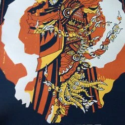 High On Fire 12/9/2013 Guy Burwell Kvelertak Windhand Portland OR Hawthorne S/N Gig Posters