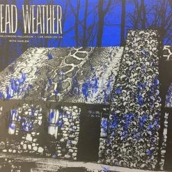 Gig Posters The Dead Weather - 2010 Todd Slater Poster Hollywood, CA Hollywood Palladium