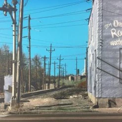 Woody Guthrie My Dusty Road - 2009 Dan MacAdam Crosshair Poster Art Print Gig Posters