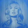Fame Moss Kate Moss - 2015 Mr. Brainwash Poster Print BLUE ON BLUE Ed Of 65 MBW Mr Brainwash