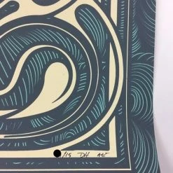 The Disco Biscuits - 2017 Derek Hatfield Poster Philadelphia, PA The Fillmore