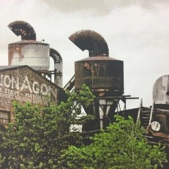 Nonagon - 2010 Dan MacAdam Of Crosshair Poster Chicago, IL Quenchers Saloon