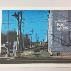 Woody Guthrie My Dusty Road - 2009 Dan MacAdam Crosshair Poster Art Print Gig Posters